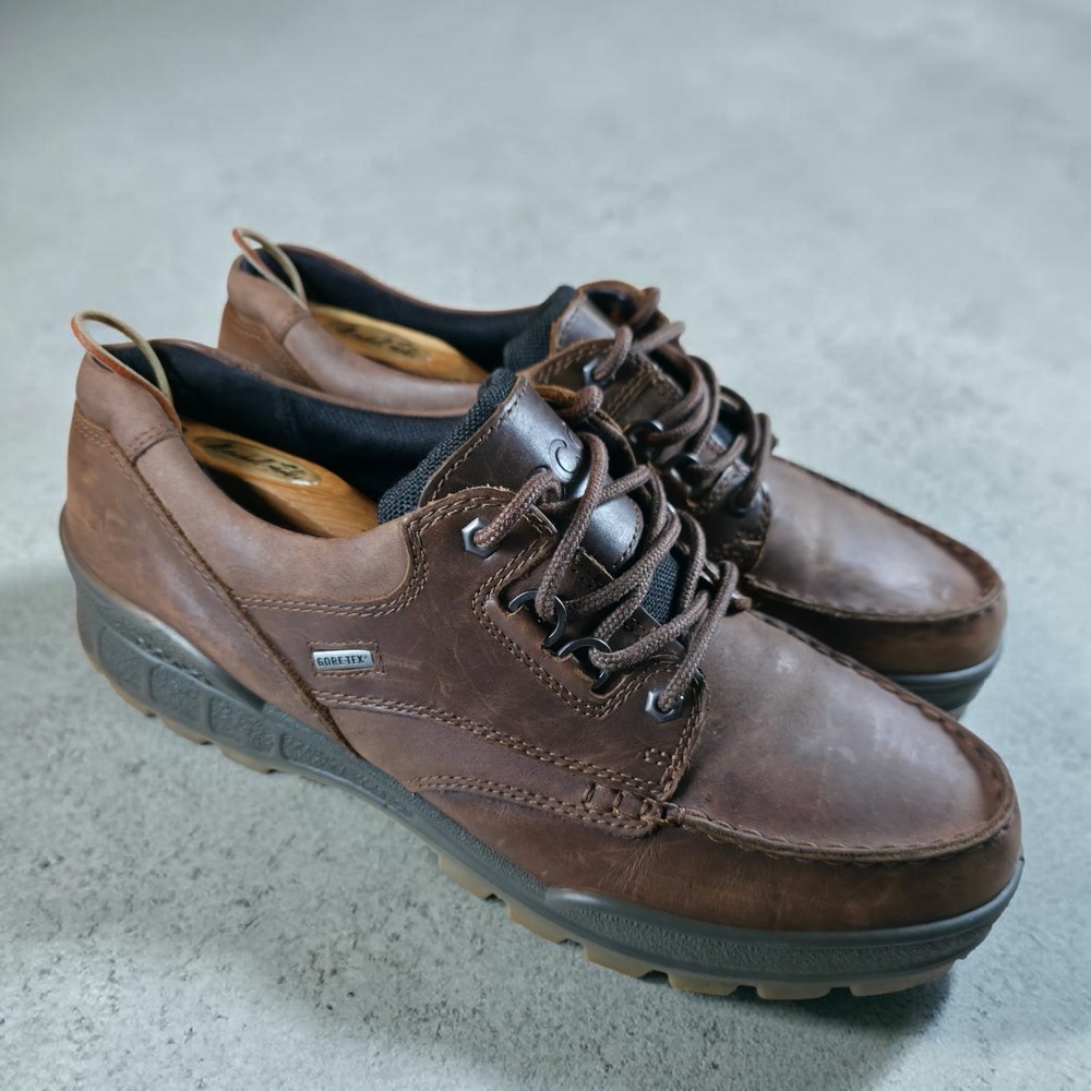 ECCO Track 25 Low Gore-Tex Hiking Boots Shoes Mens Size EU 47 / US 12.5 - 13